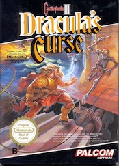 Carátula de Castlevania III: Dracula's Curse.