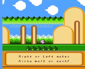 Captura de Kirby's Adventure