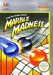 Carátula de Marble Madness