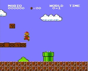Captura de Super Mario Bros