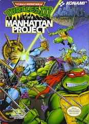 Carátula de Teenage Mutant Ninja Turtles III: The Manhattan Project