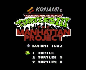 Teenage Mutant Ninja Turtles III: The Manhattan Project