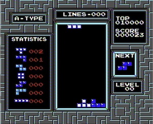 Captura de Tetris