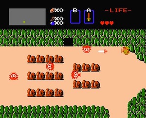 Captura de The Legend of Zelda