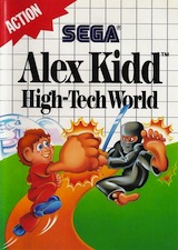 Carátula de Alex Kidd: High-Tech World
