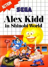 Carátula de Alex Kidd in Shinobi World