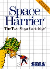 Carátula de Space Harrier