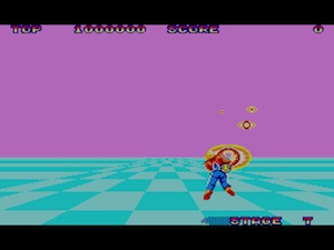 Captura de Space Harrier