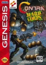 Carátula de Contra - Hard Corps