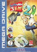 Carátula de Earthworm Jim 2
