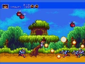 Captura de Gunstar Heroes