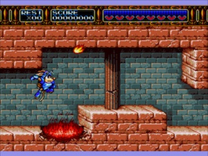Captura de Rocket Knight Adventures