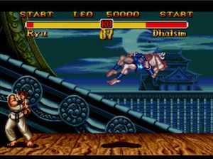 Captura de Super Street Fighter II: The New Challengers