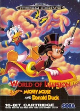 Carátula de World of Illusion Starring Mickey Mouse & Donald Duck