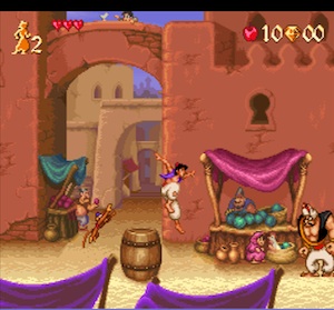 Captura de Disney's Aladdin