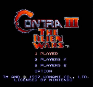 Contra III: The Alien Wars