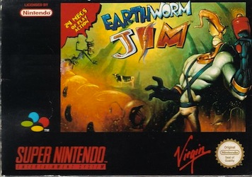 Carátula de Earthworm Jim