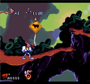 Captura de Earthworm Jim