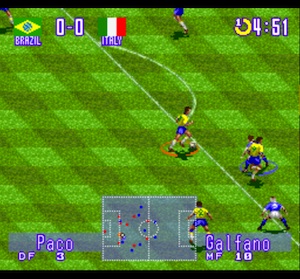 Captura de International Superstar Soccer Deluxe