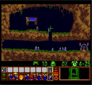 Captura de Lemmings