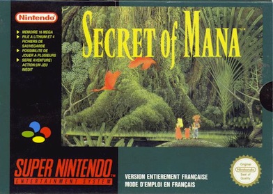 Carátula de Secret of Mana