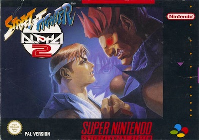 Carátula de Street Fighter Alpha 2
