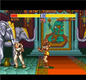 Captura de Street Fighter II