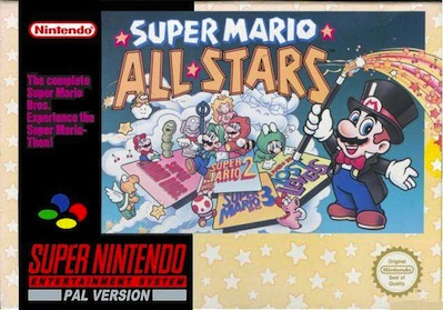Carátula de Super Mario All-Stars