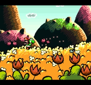 Captura de Super Mario World 2 - Yoshi's Island