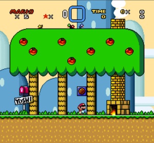 Captura de Super Mario World