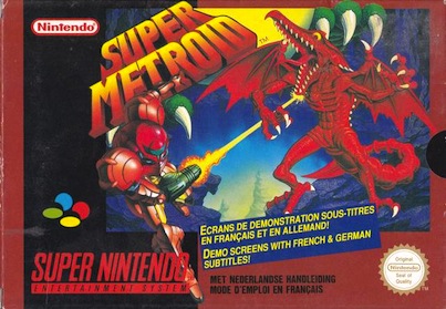 Carátula de Super Metroid