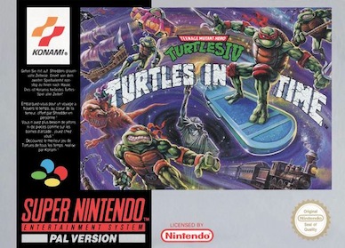 Carátula de Teenage Mutant Hero Turtles IV: Turtles in Time