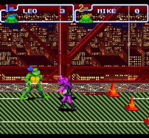 Captura de Teenage Mutant Hero Turtles IV: Turtles in Time